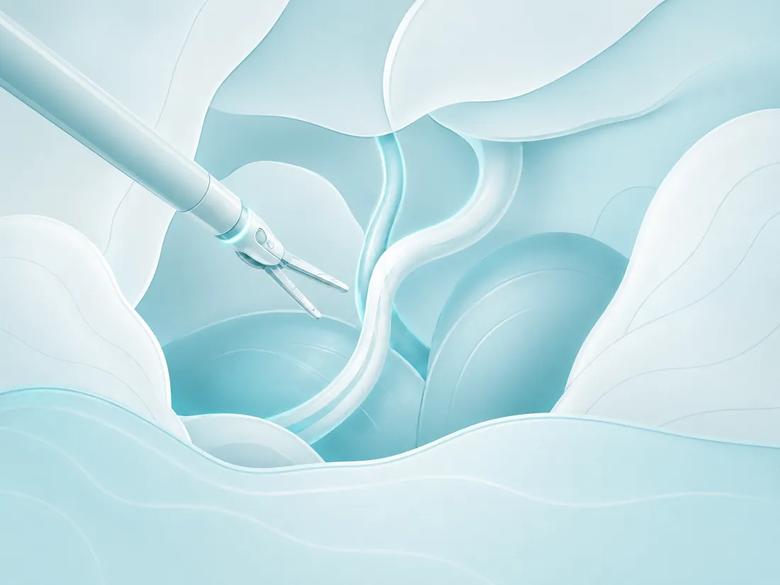 Robotic-assisted magnified surgical view